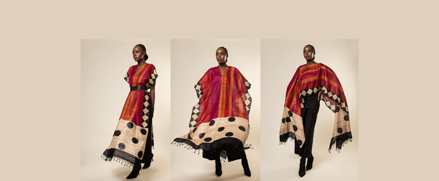 3 in 1 Peace Silk Capes