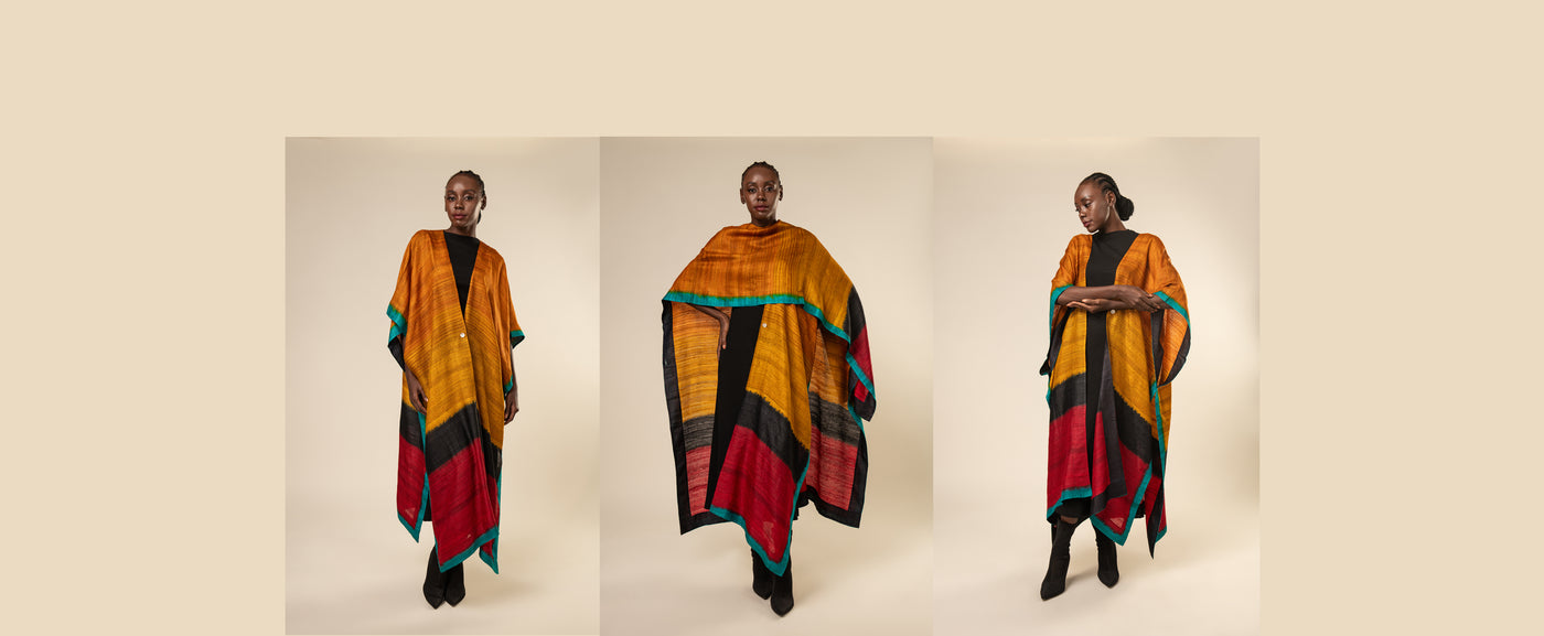 4 in 1 Peace Silk Capes