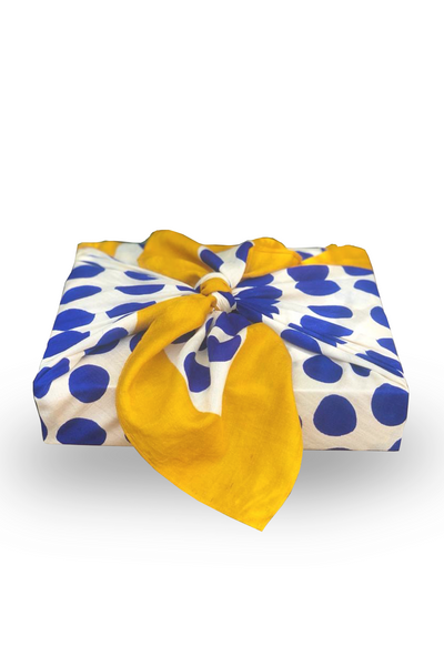 Polka Silk Gift Wrap - Aeshaane by Neesha Amrish