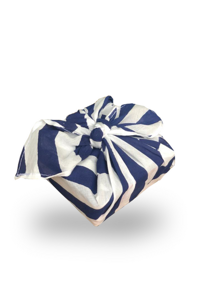 The 'Hazel striped' Furoshiki Gift Wrap - Aeshaane by Neesha Amrish