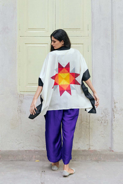 The 'Tile' Kaftan (Short) - Aeshaane