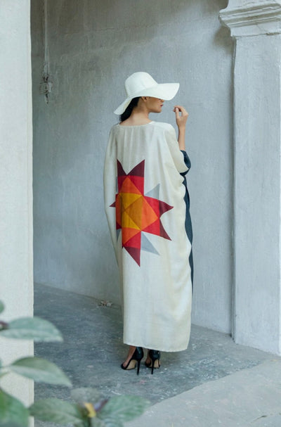 The 'Tile' Kaftan (Long) - Aeshaane