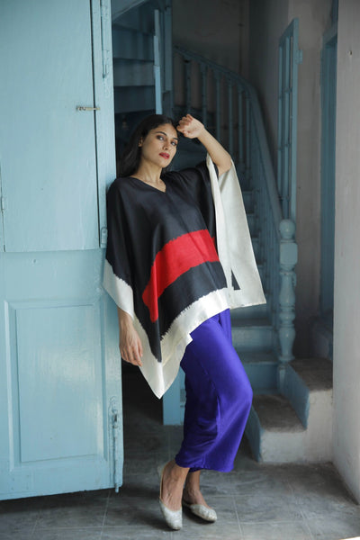 The 'Sindoori' (Red) Kaftan - Aeshaane