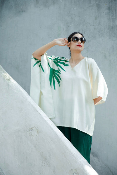 The 'Green Panther' Kaftan - Aeshaane
