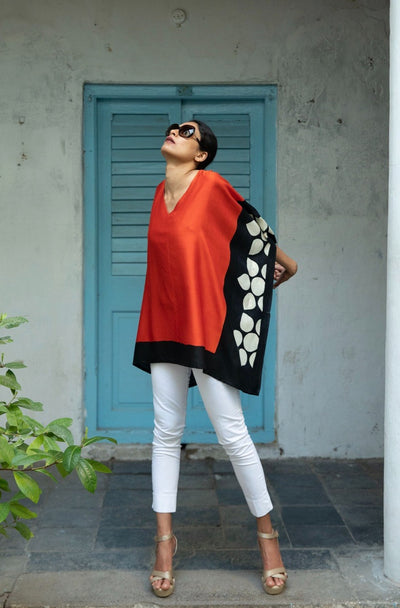 The 'Narangi Phool' Kaftan - Aeshaane